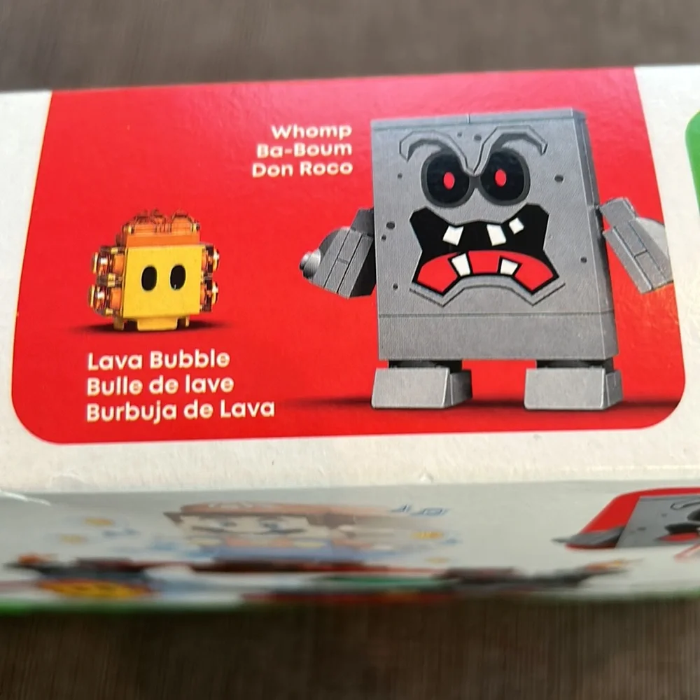 Lego Nintendo Super Mario expansion set 71364 Whomp‘s Lava Trouble